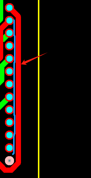 PCB 折线处理问题
