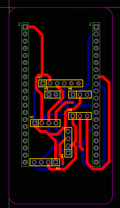最终完整 PCB 图片